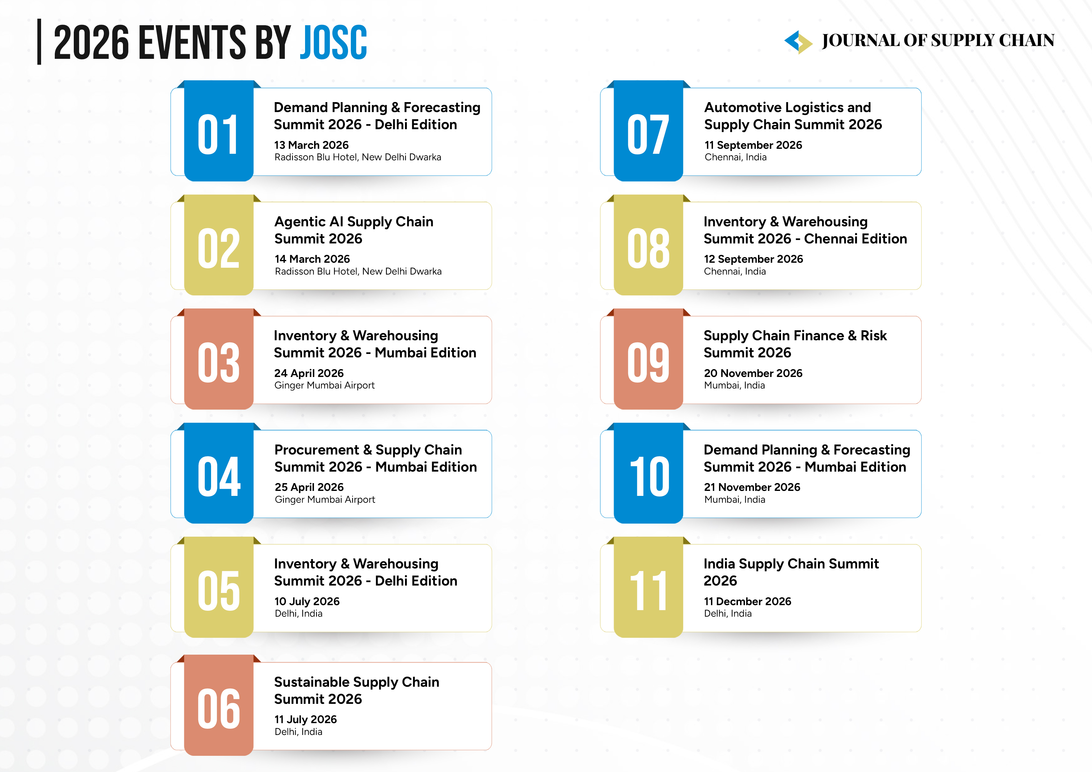 Upcoming Events 2026